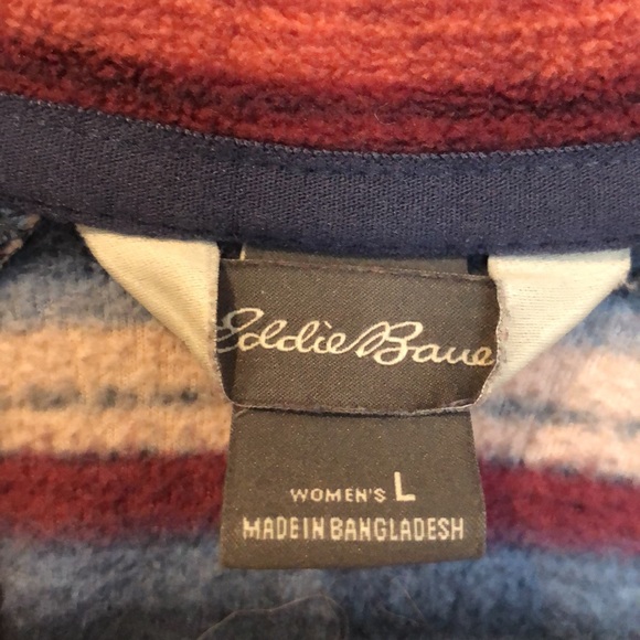 Women’s 3/4 zip Eddie Bauer Fleece - Picture 3 of 3